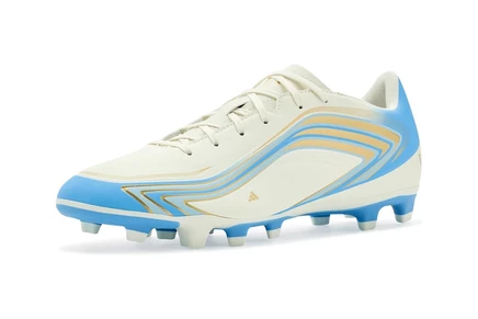 Футбольные бутсы adidas F50 Messi Club, молочные/синие