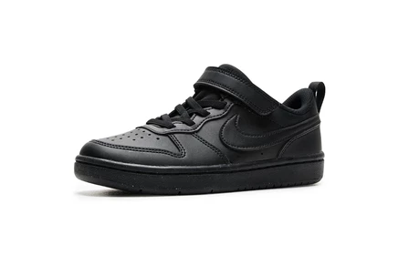 Детские кеды Nike Court Borough Low Recraft, черные
