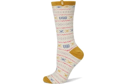 Носки UGG Leslie Graphic Crew Sock