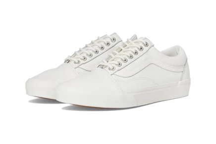 Унисекс кеды Vans Old Skool низкие, белые