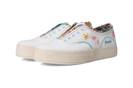 Женские слипоны Blowfish Malibu Super Sweet, белые