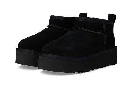 Ботинки UGG Kids Classic Ultra Mini Platform (Little Kid/Big Kid)