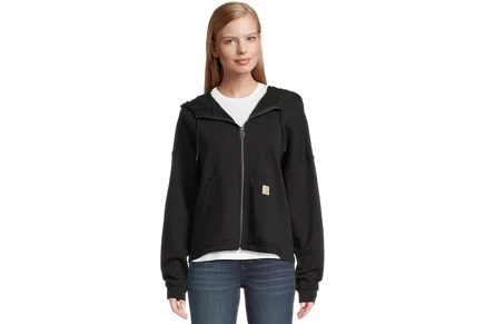 Женский свитшот Carhartt TENCEL Fiber Series Loose Fit Full-Zip Sweatshirt