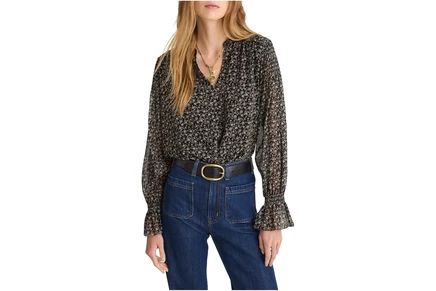 Топ Madewell Lizzy Top - Sheer Poly Ggt