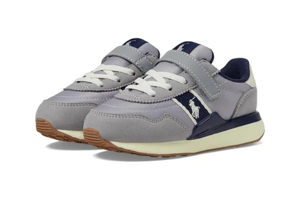 Детские кроссовки Polo Ralph Lauren Train 89, серо‑синие