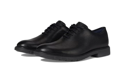 Cole Haan Grandflex Dress Laser Oxfords black