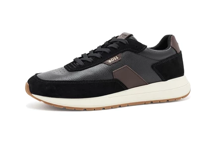 Мужские кроссовки BOSS Vinston Low Profile Leather Sneakers