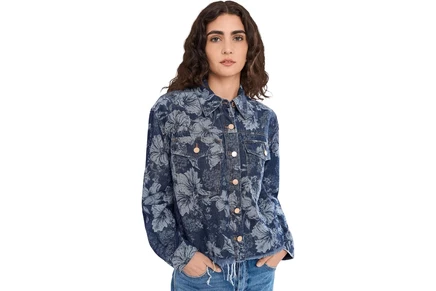 Куртка Liverpool Los Angeles Jacquard Denim Jacket