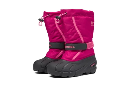 Детские зимние сапоги SOREL Kids Flurry, розовые