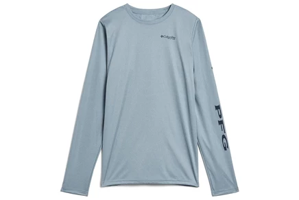 Детский лонгслив Columbia PFG Terminal Tackle, синий