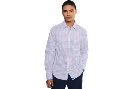 Мужская рубашка UNTUCKit Long Sleeve Wrinkle Free Dunsmore Shirt