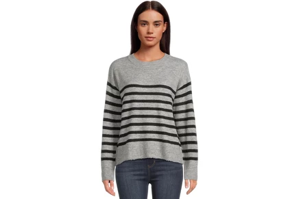 Свитер Liverpool Los Angeles Long Sleeve Crew Neck Dropped Shoulder Sweater