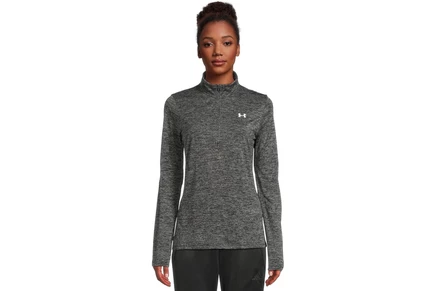Under Armour Tech 1/4 Zip Twist black/white