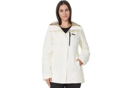 Женская парка Helly Hansen Snowplay Long Ins, белая