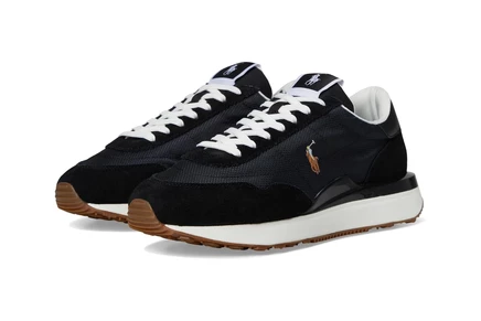 Мужские кроссовки Polo Ralph Lauren Train 89 Suede-Paneled Sneakers