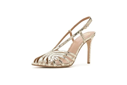 Туфли Vince Camuto Hannie Caged Toe Slingback Peep Toe Sandals