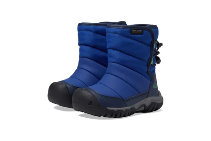 Детские ботинки KEEN Kids Puffrider, темно-синие