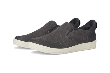 Мужские кроссовки Nunn Bush Kore City Walk Canvas EZ Moc Toe Slip-On Sneakers Easy On and Easy Off