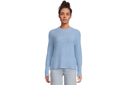 Свитер L.L.Bean Supersoft Waffle Sweater Crewneck