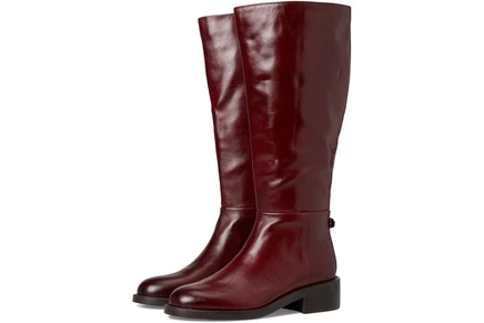french burgundy wide calf