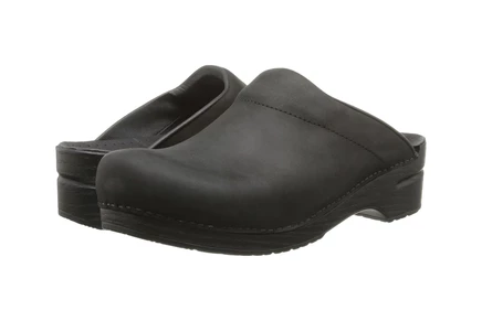 Мужские сабо dansko karl кожаные, черные