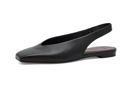 Vince Darlina black leather