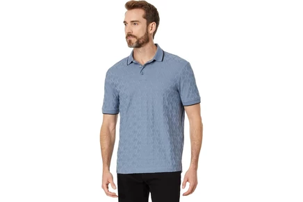 Поло Armani Exchange Mercerized Ax Jacquard Cotton Polo