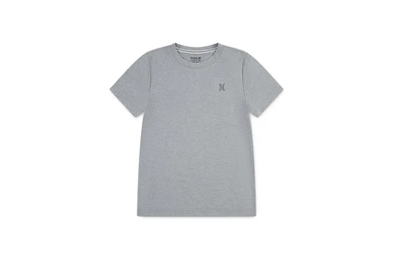 Детская футболка Hurley Kids Sunset Knit, тёмно-серый меланж