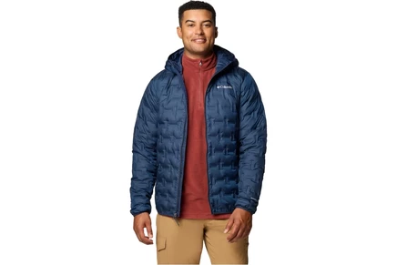 Columbia Delta Ridge Ii Down Hooded Jacket collegiate navy