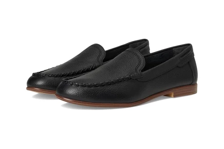 Женские лоферы Franco Sarto Maude, черная зернистая кожа