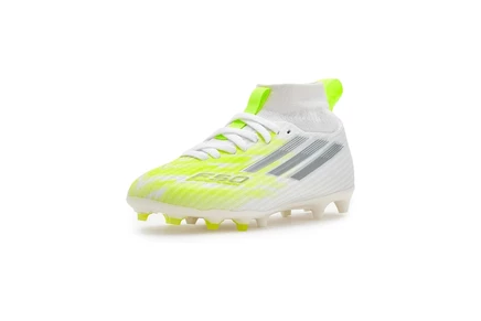 Унисекс бутсы adidas Kids F50 Sparkfusion, бело/жёлтые