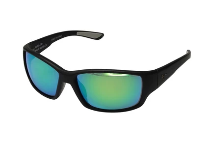 Солнцезащитные очки Maui Jim Local Kine, черно-зеленые