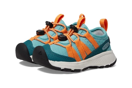 Детские кроссовки KEEN Kids Motozoa, сине-оранжевые