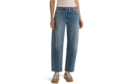 Джинсы KUT from the Kloth Ashton High-rise Wide Leg Barrel Regular Hem