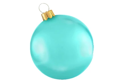 Надувное украшение Holiball 76 см, бирюзовое