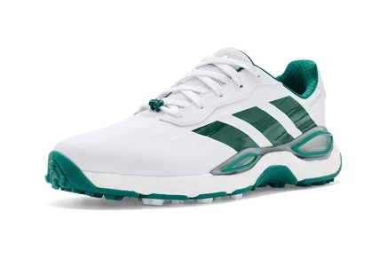 adidas Golf Codechaos 27 Spikeless Golf Shoes footwear white/collegiate green/silver metallic