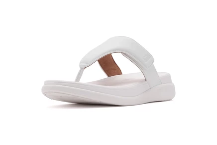 Сандалии FitFlop F-Mode Go Adjustable Flatform Toe-Post Sandals