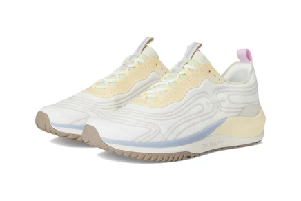Женские кроссовки Sam Edelman Miles white/yellow freeze