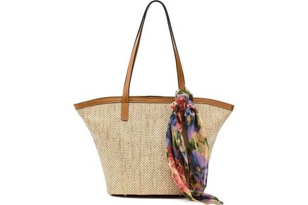 Женская сумка Patricia Nash Marconia Tote W/ French Hydrangeas Scarf