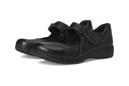 Женские туфли Clarks Carleigh Madi, черные кожаные