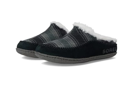 Мужские тапочки Sorel Falcon Ridge II, черные