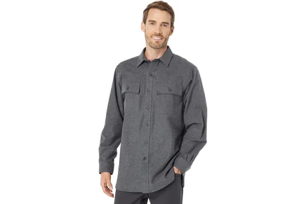 Мужская рубашка L.L.Bean Chamois Shirt Regular