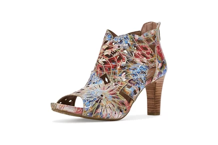 LArtiste by Spring Step Amora-Fire rainbow