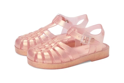 Сандалии Mini Melissa Possession Shiny Kids (Little Kid/Big Kid)