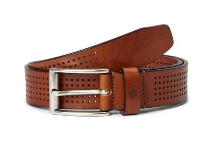 Ремень Johnston & Murphy Full Perforated Belt