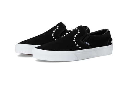 Vans Classic Slip-On pearls black