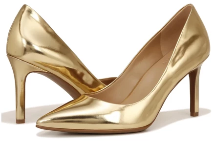 warm gold leather