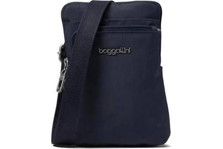 Женская сумка через плечо Baggallini Securtex Anti-Theft Activity Crossbody