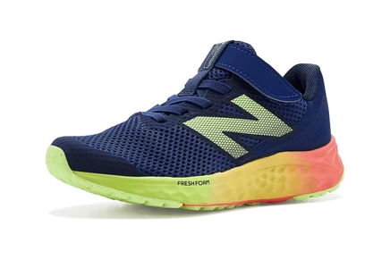 Детская обувь New Balance Fresh Foam Arishi v4, голубая/розовая