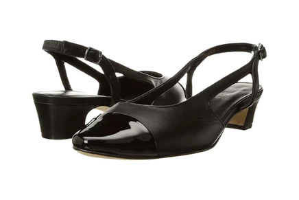 Vaneli Aliz black nappa/black patent
